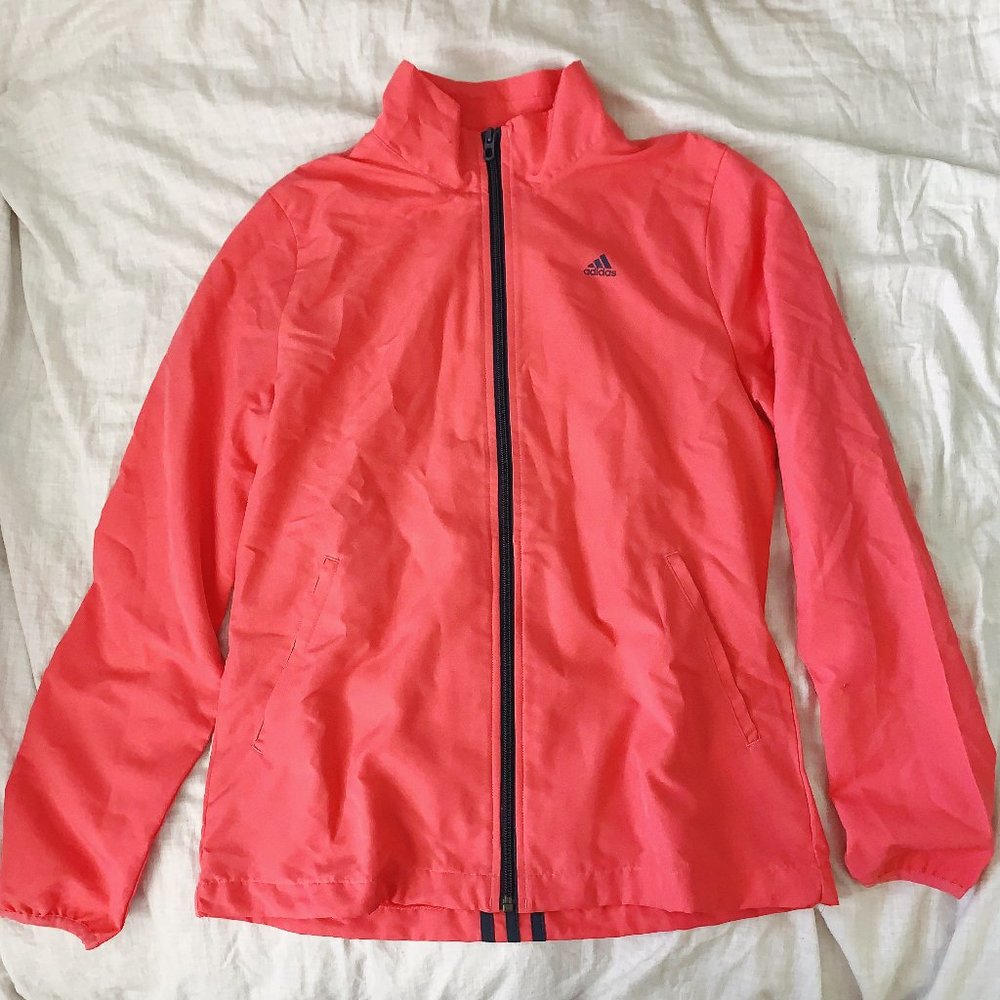 Adidas Workout Gym Track Jacket - Pink